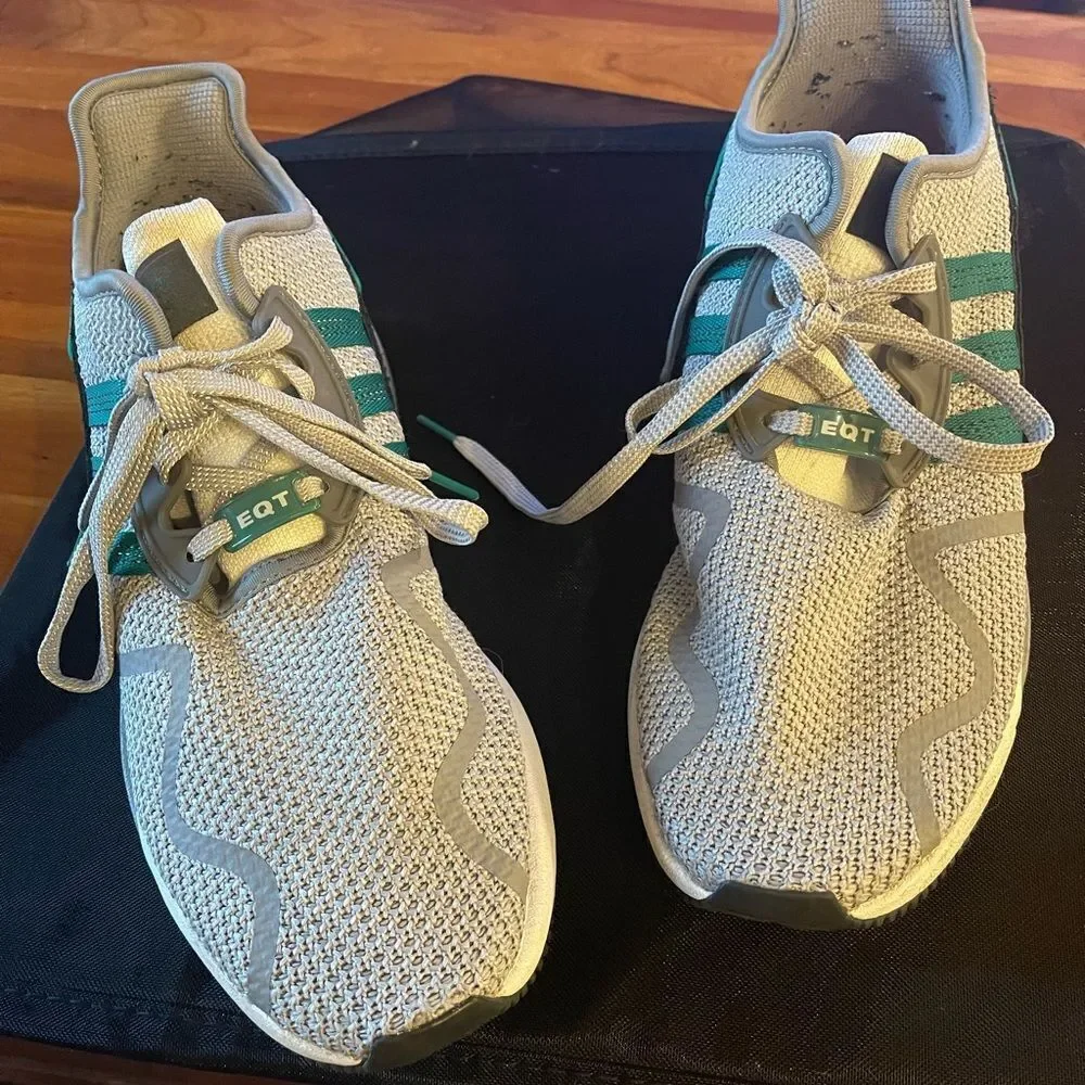adidas green gray
